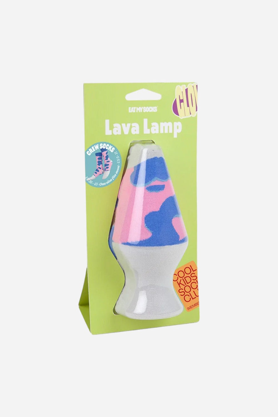 Eat My Socks Lava Lamp Socks – front view