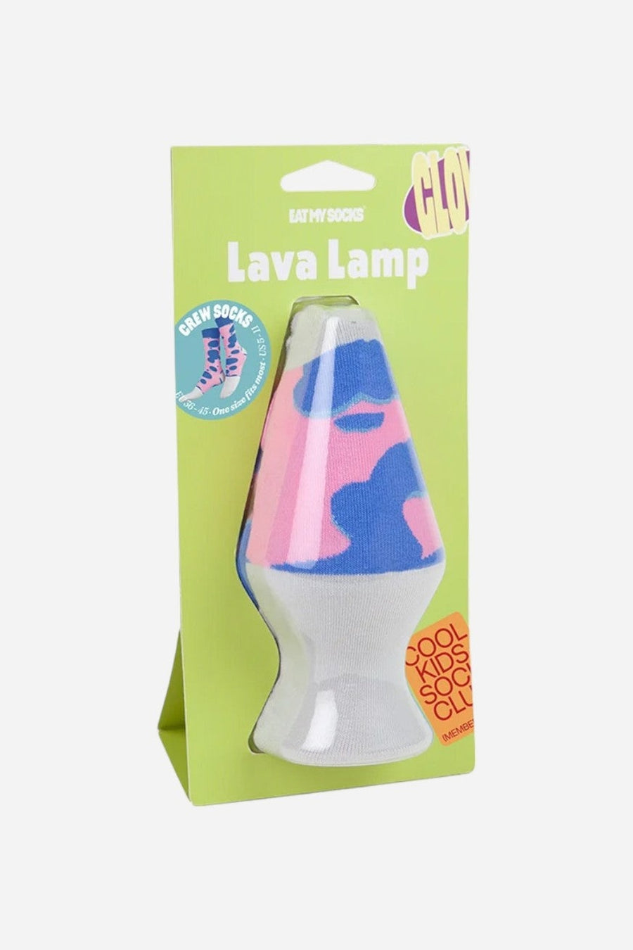 Eat My Socks Lava Lamp Socks – packaging
