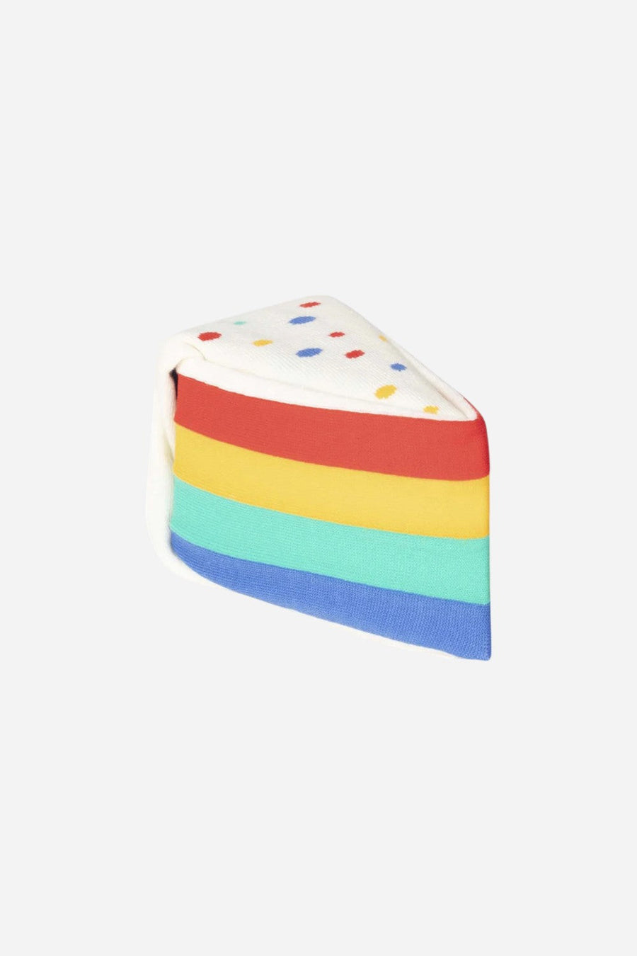 Eat My Socks Rainbow Cake Socks – back view