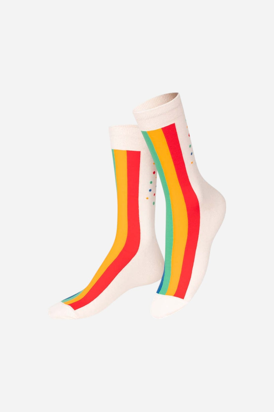 Eat My Socks Rainbow Cake Socks – side view