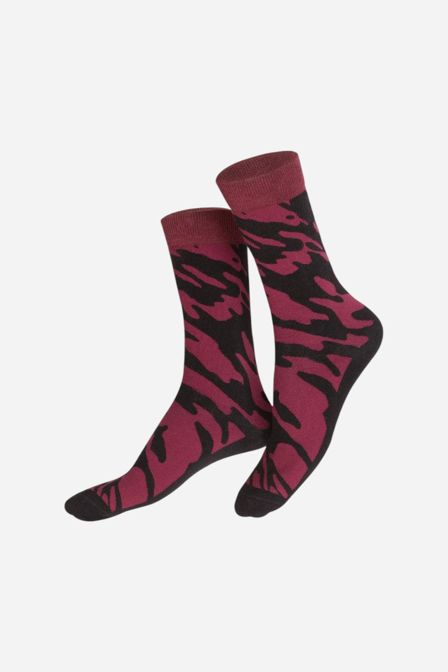 Eat My Socks Red Wine Socks – side view
