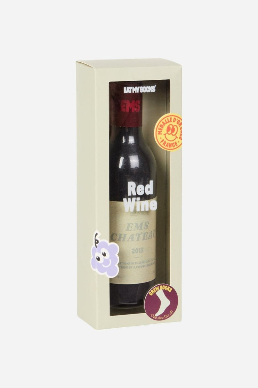 Eat My Socks Red Wine Socks – packaging