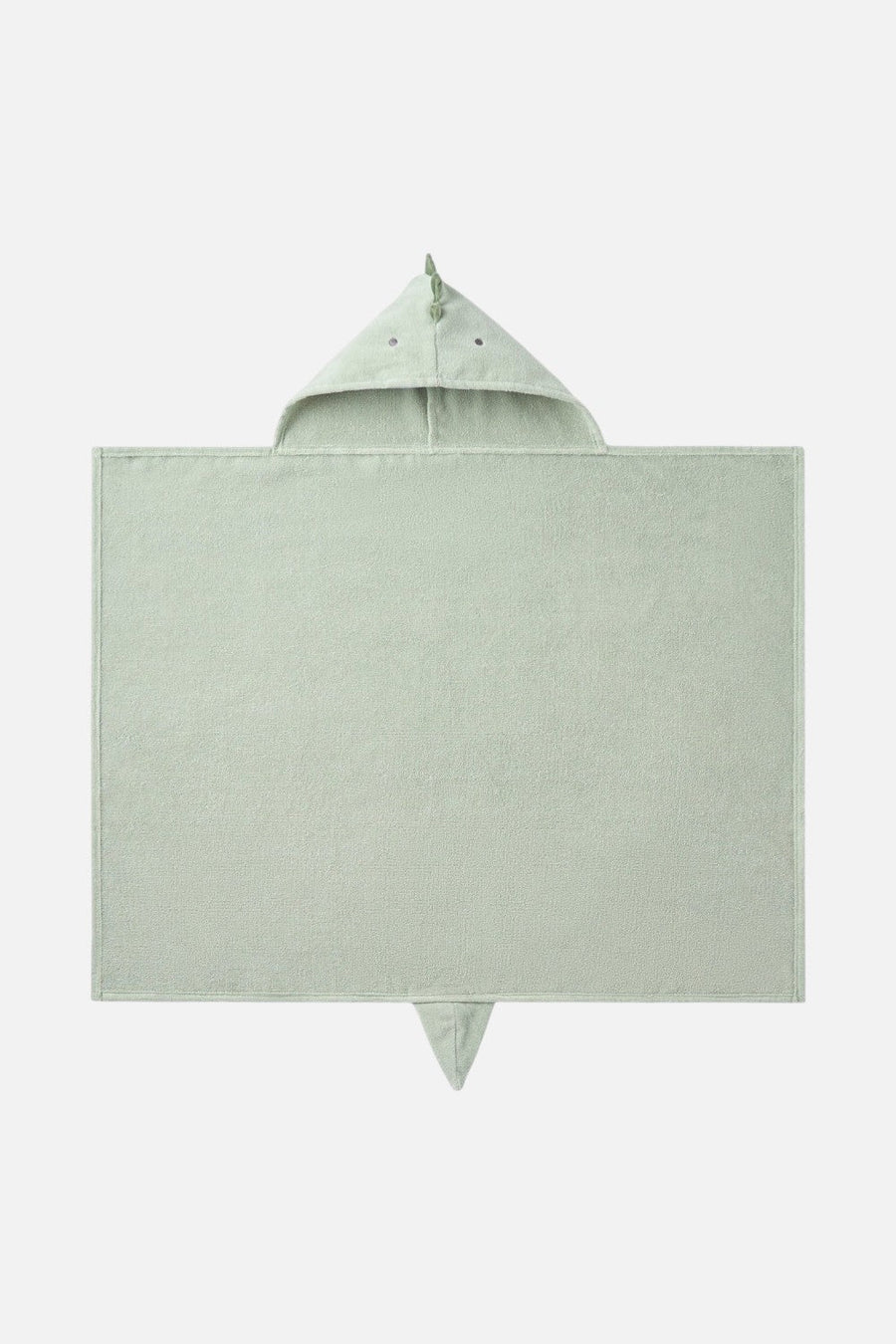 Elegant Baby Dinosaur Bath Wrap – side view