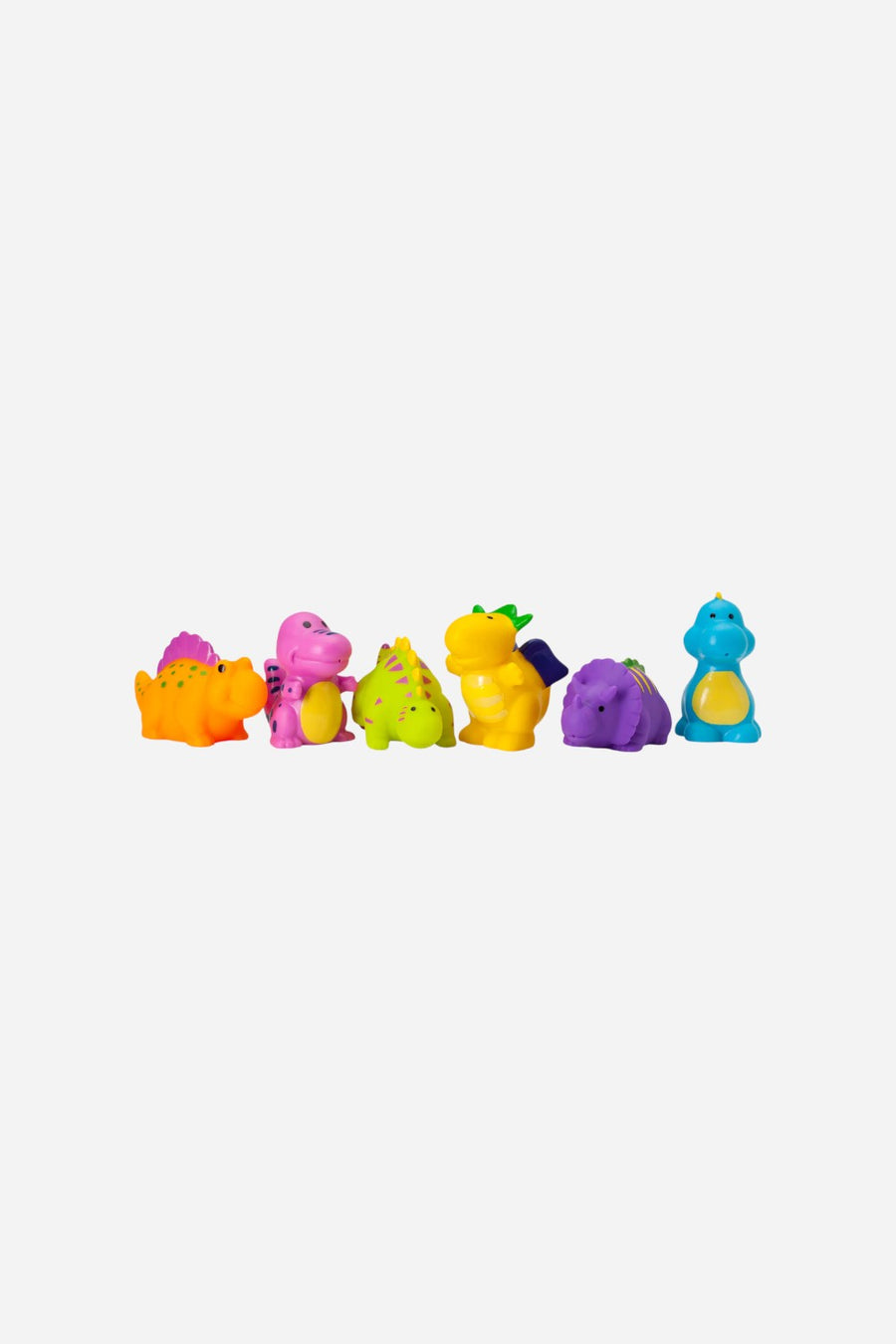 Elegant Baby Dinosaur Party Squirtie Baby Bath Toys – side view