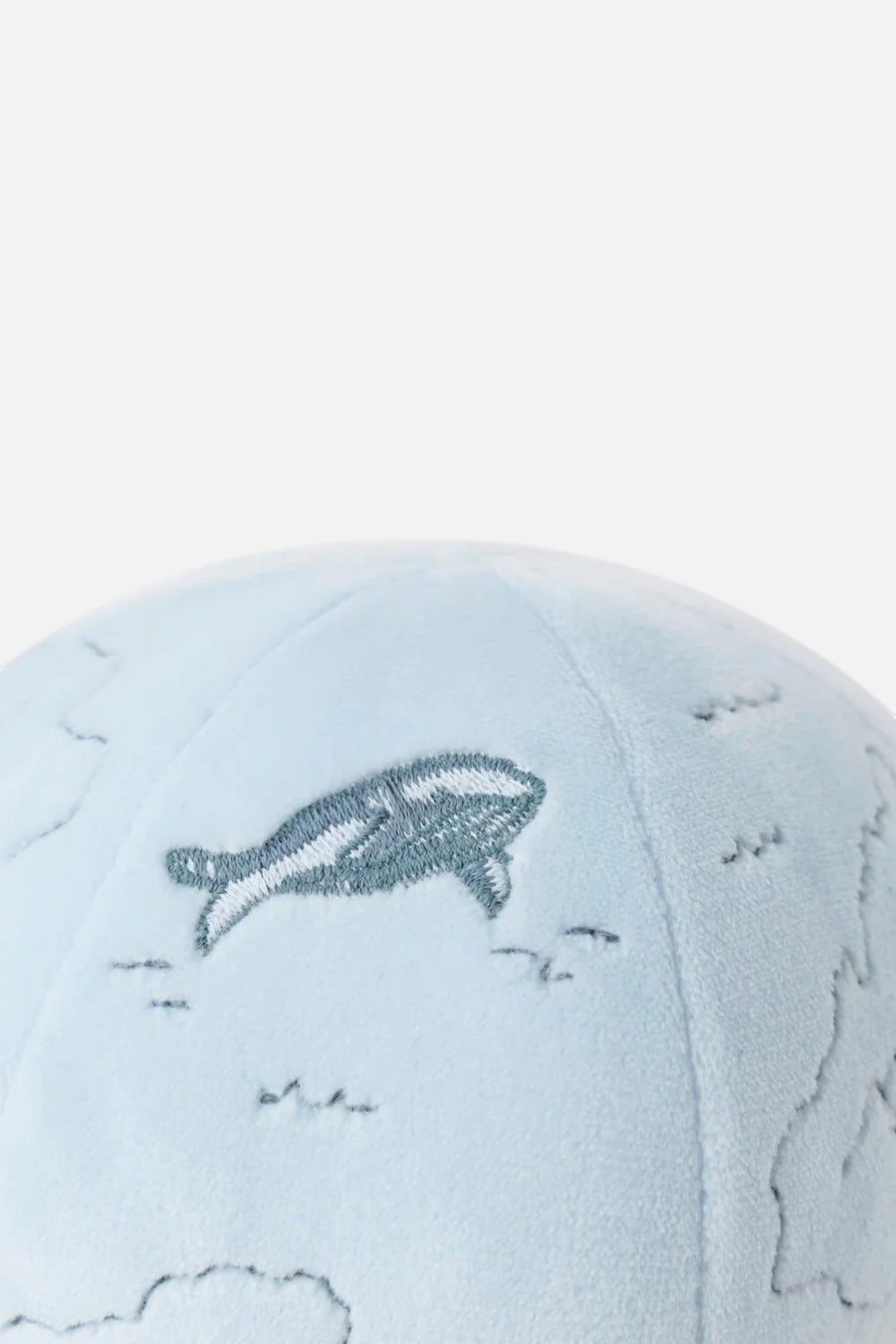 Elegant Baby World Explorer Globe Rattle Plush Toy – detail