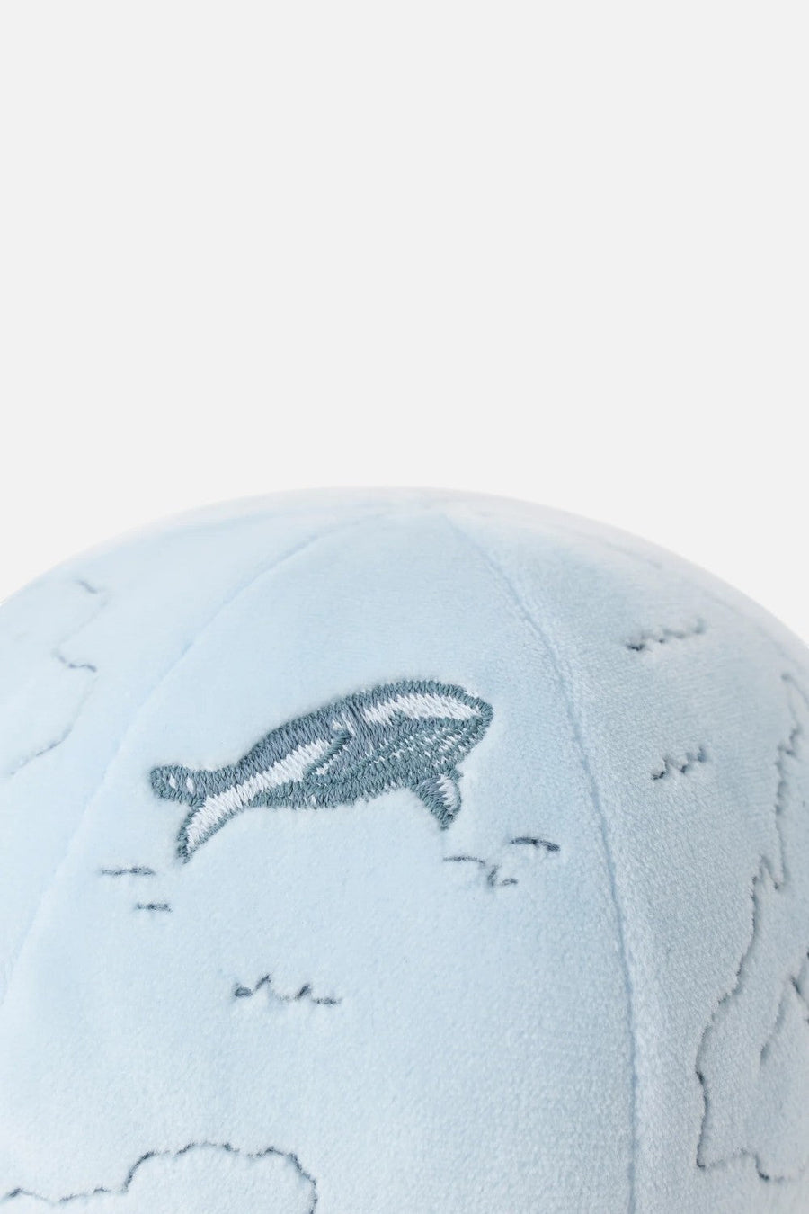 Elegant Baby World Explorer Globe Rattle Plush Toy – detail