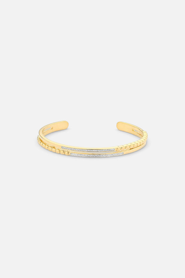 Ella Stein Change It Up Cuff Bracelet in Gold