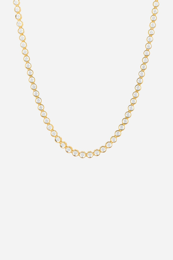 Ella Stein Diamond Essential Tennis Necklace in Gold