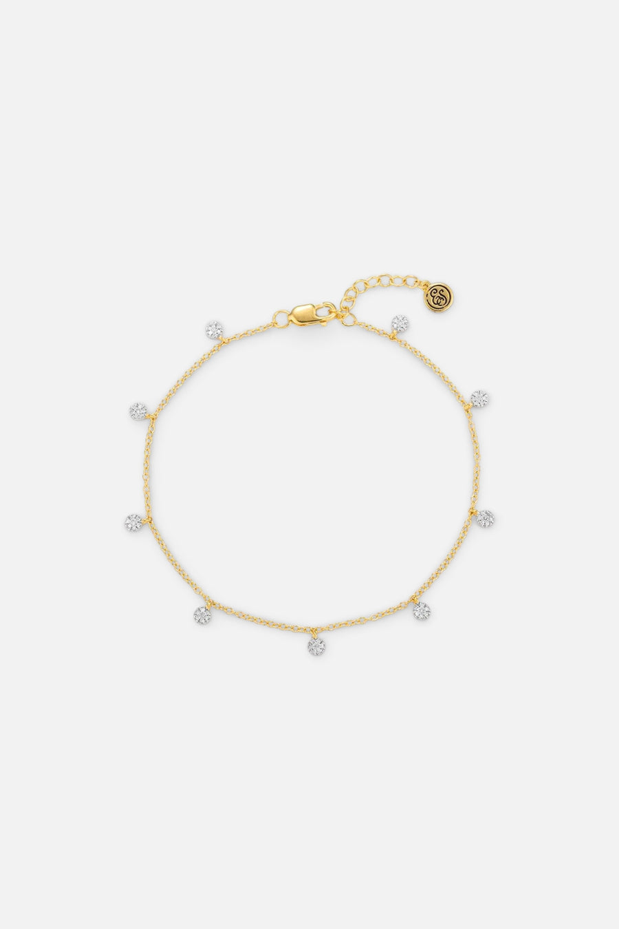 Ella Stein Fun in the Sun Chain Bracelet in Gold – back view