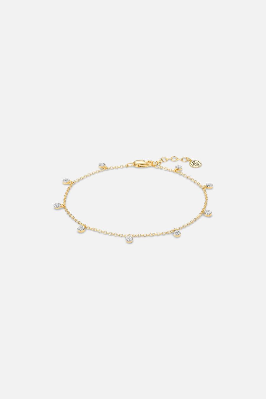 Ella Stein Fun in the Sun Chain Bracelet in Gold – side view