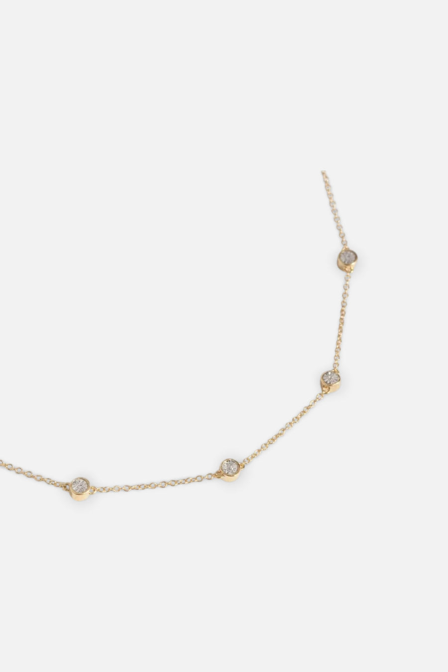 Ella Stein In The Loop Necklace In Gold – front view