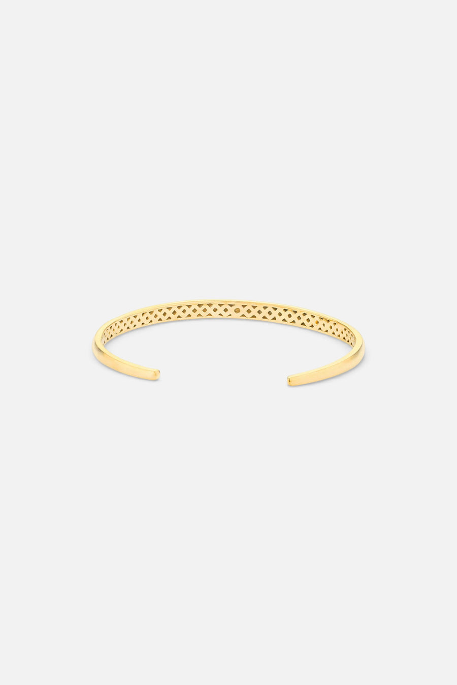 Ella Stein Lucky 7 Cuff Gold – flat lay