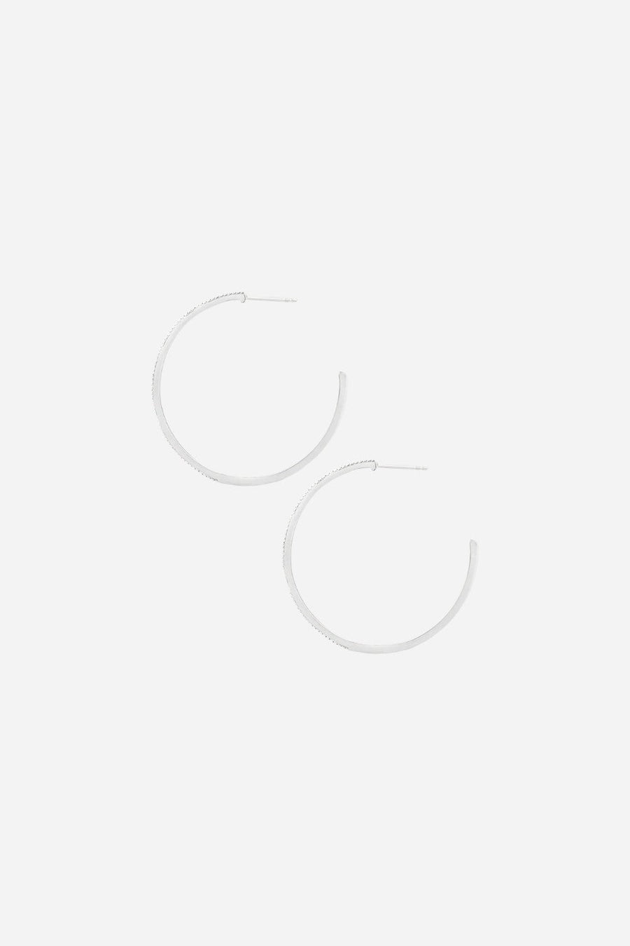 Ella Stein One Hot Havana Night Hoops Sterling Silver – detail