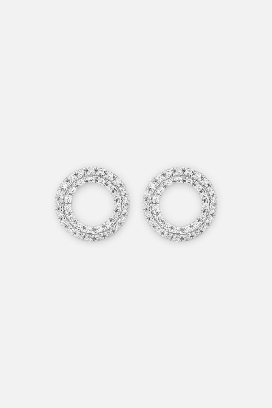 Ella Stein Sealed With A Kiss Stud Earrings in Sterling Silver – detail