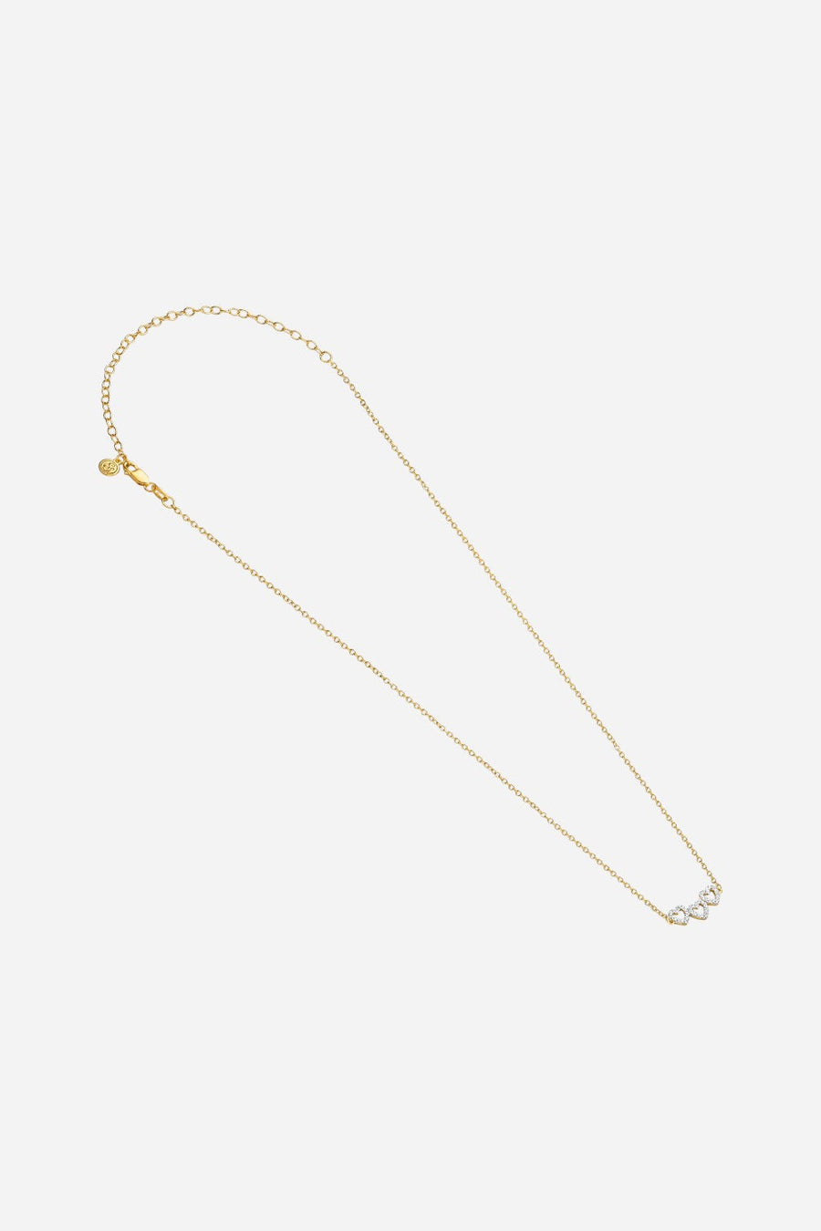 Ella Stein Spread Love Pendant Necklace in 14k Gold – detail