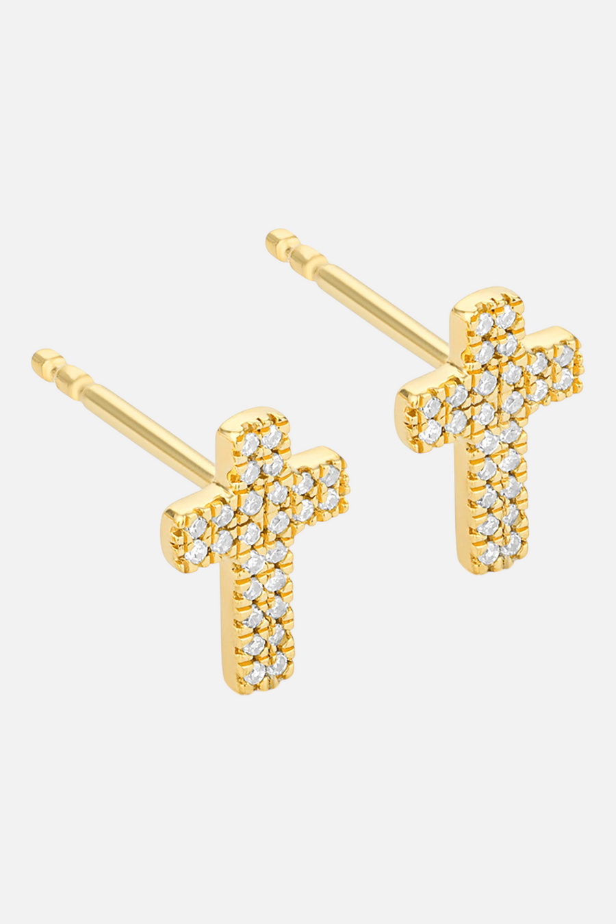 Ella Stein Waterproof Small Cross Stud Earrings – alternate