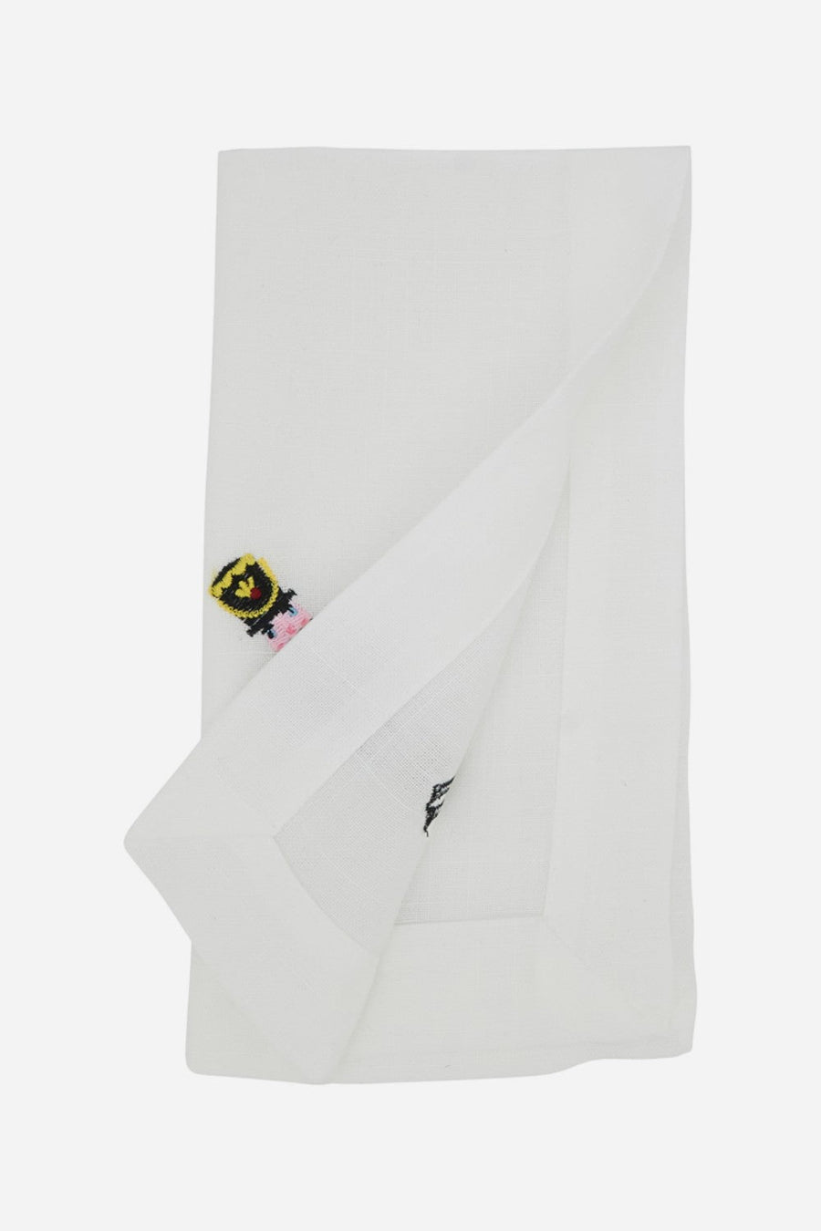 Embroidered Nutcracker Napkin Set of 4 – back view