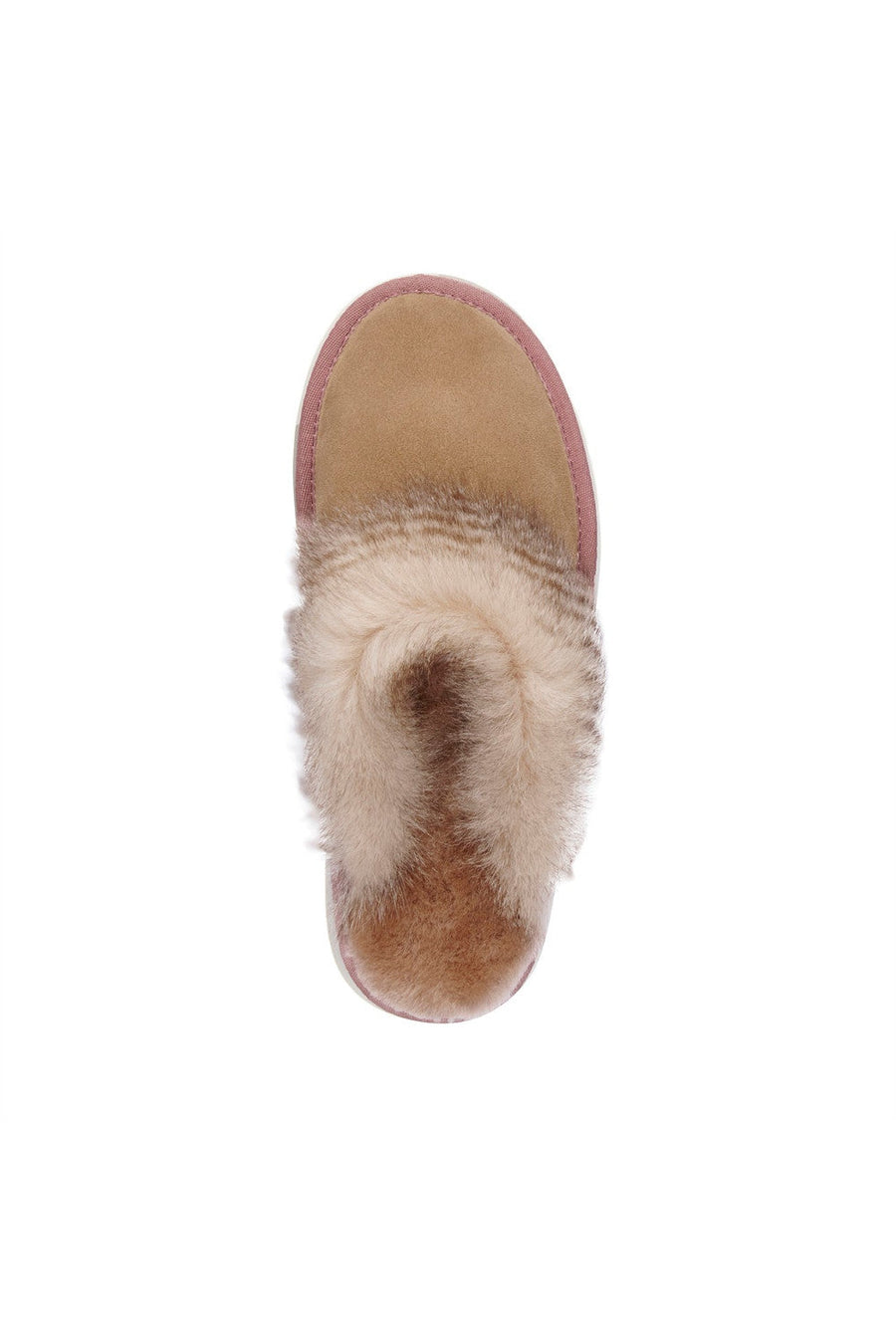 Emu Australia Jolie Sharky Crimp Slippers in Camel – alternate