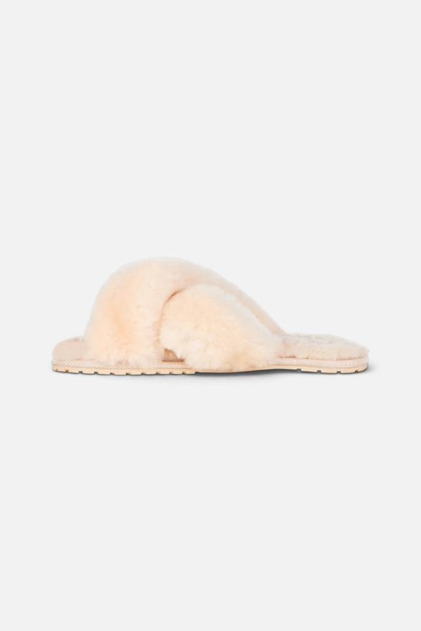 Emu Australia Mayberry Crimp Slippers in Natural