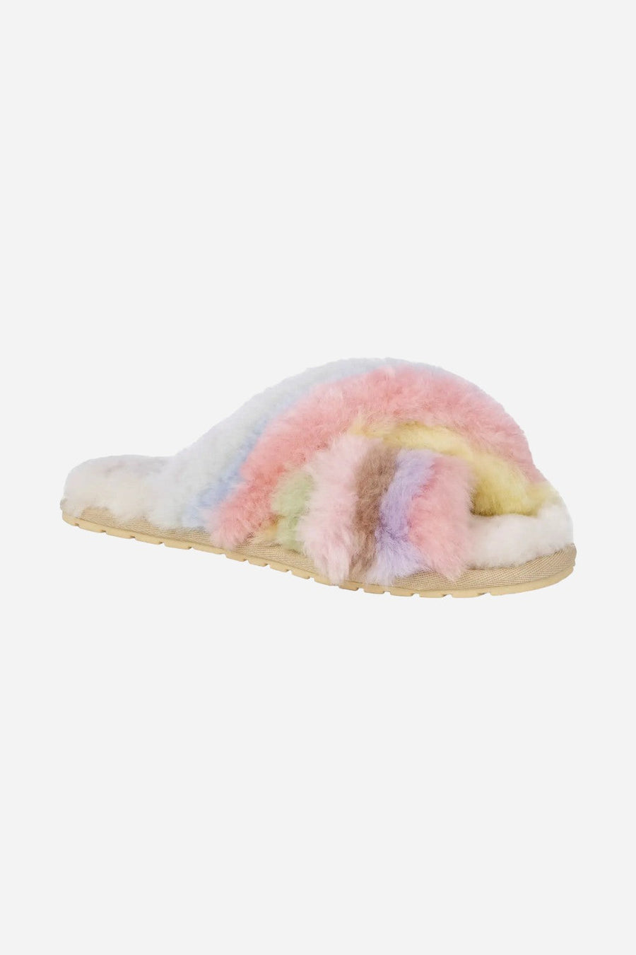 EMU Australia Mayberry Rainbow Pastel Slippers – back view
