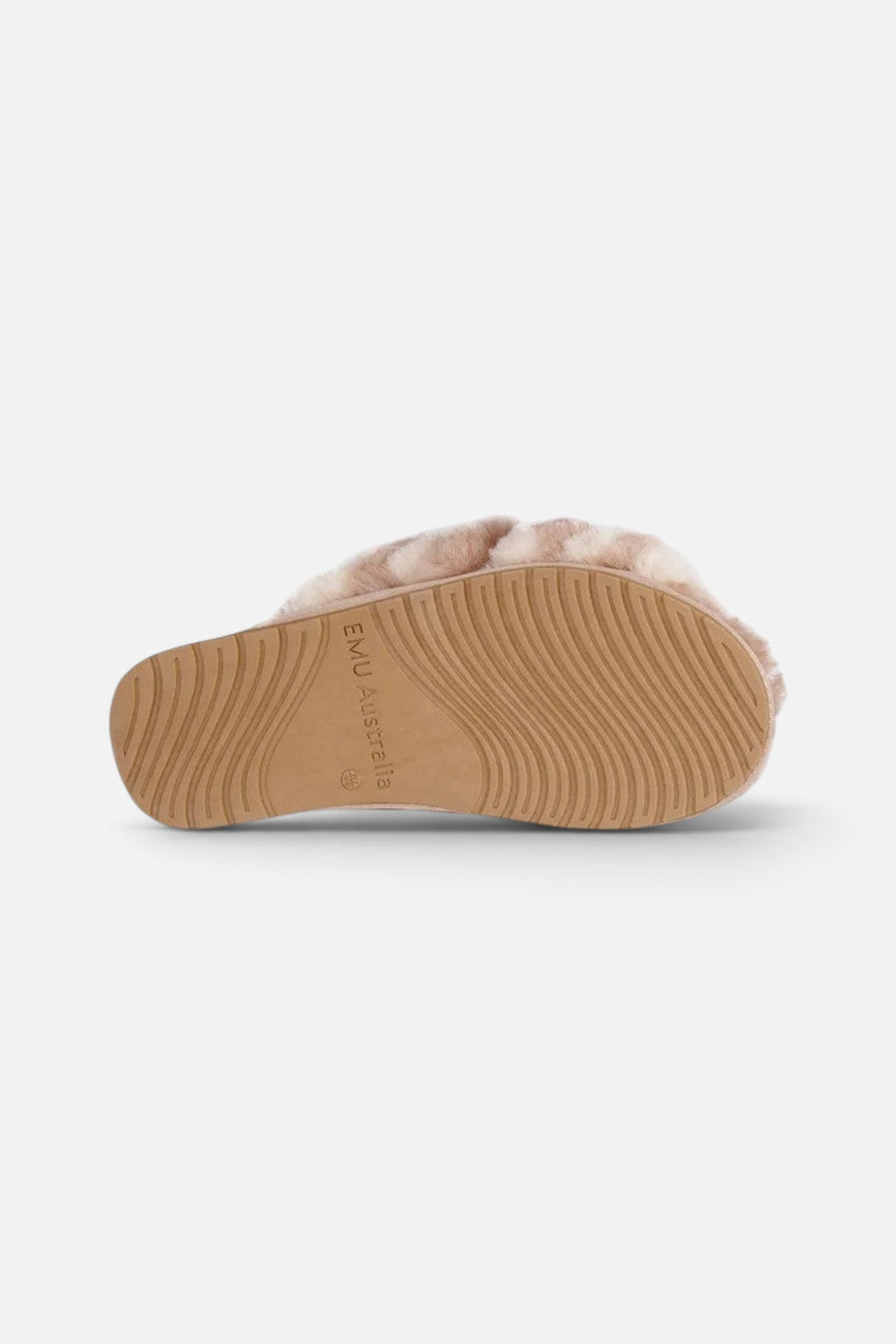 Emu Australia Mayberry Sorbet in Camel – flat lay