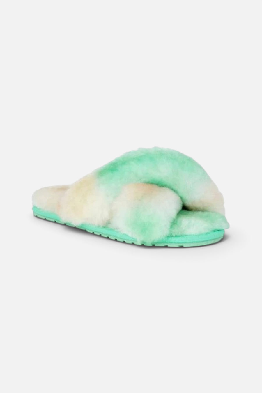 Emu Australia Mayberry Tie Dye Neon Mint – front view