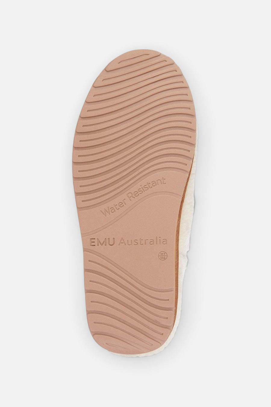 Emu Australia Stinger Micro Teddy Bootie in Natural – detail
