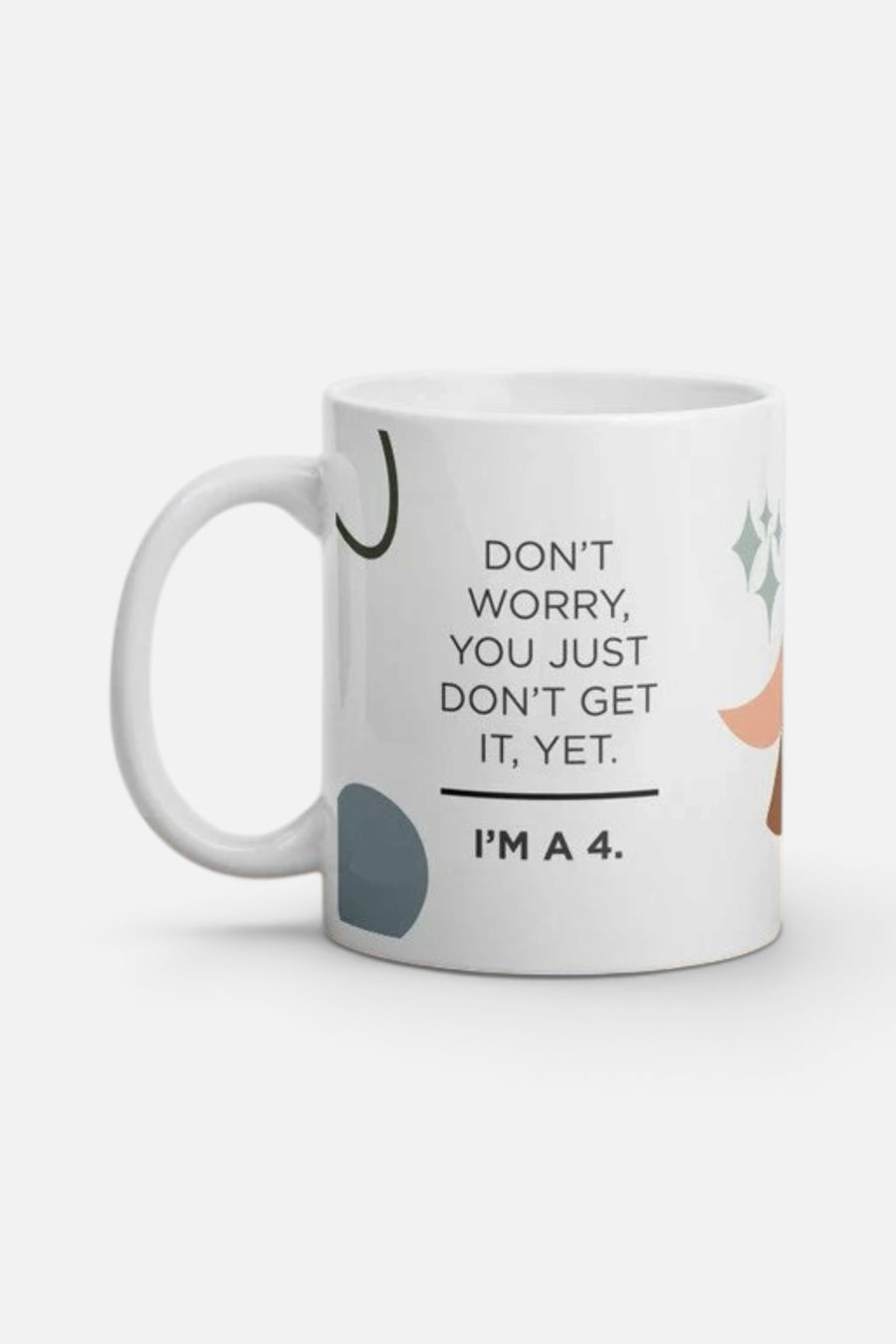 Enneagram 4 Mug – front view