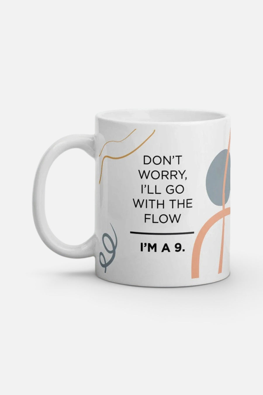 Enneagram 9 Mug – front view