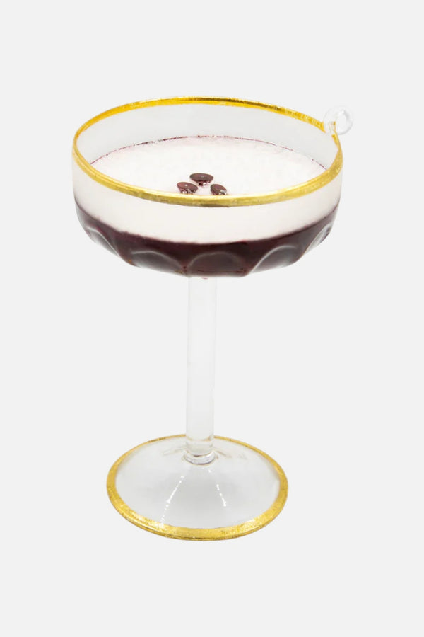 Espresso Martini Coupe Ornament