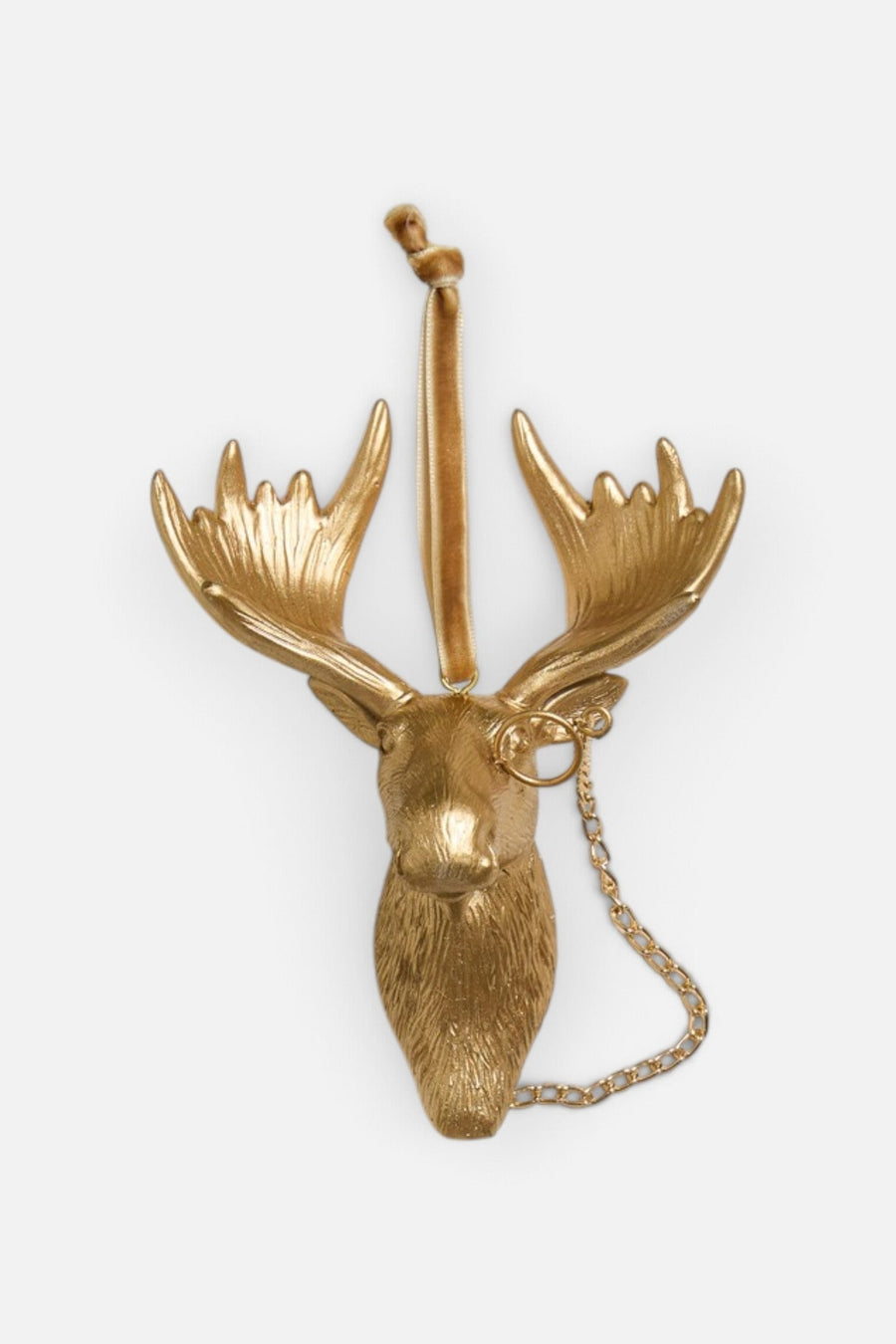 Eugene the Moose Ornament – three-quarter view