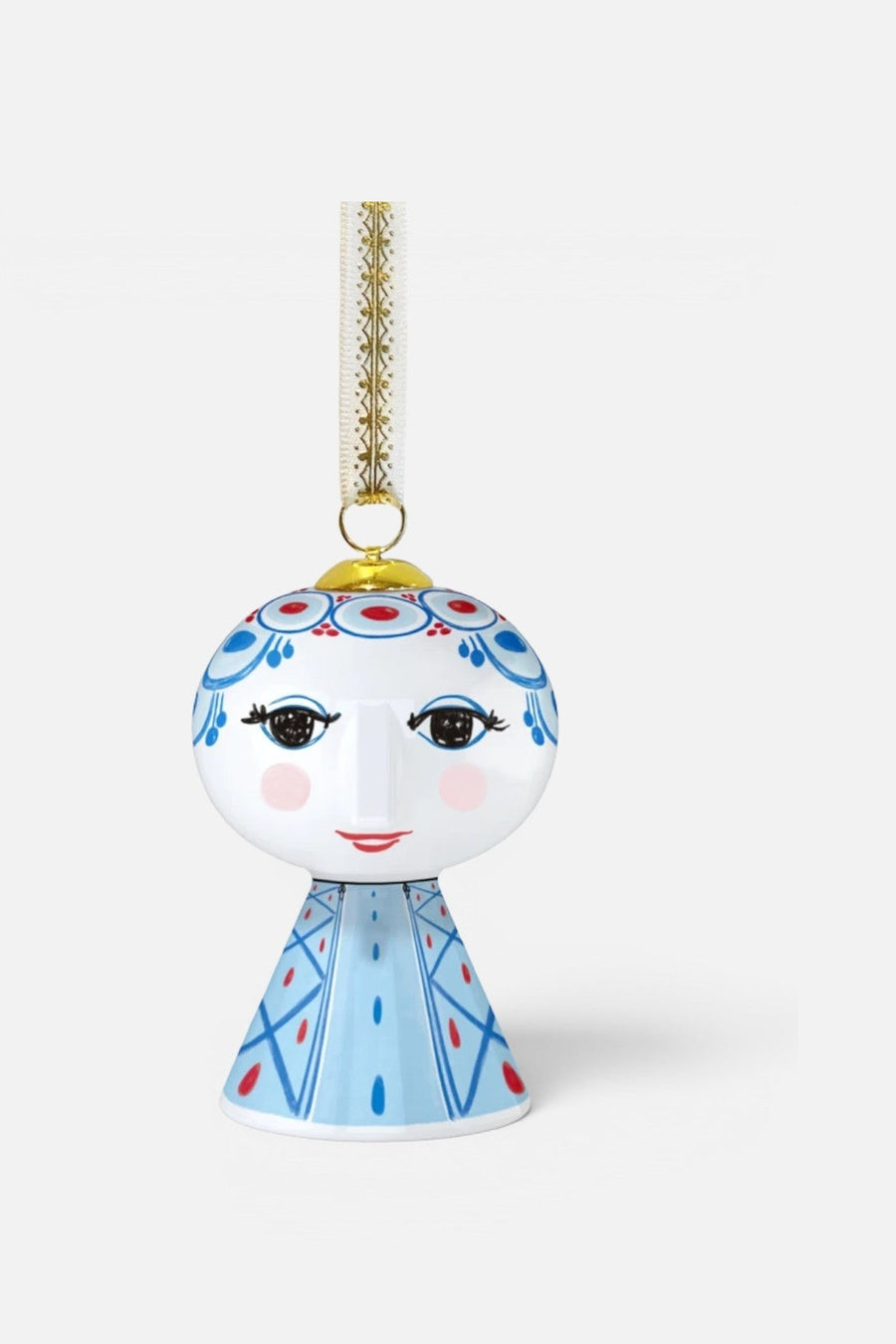 Eva Christmas Ornament, 7.5" – front view
