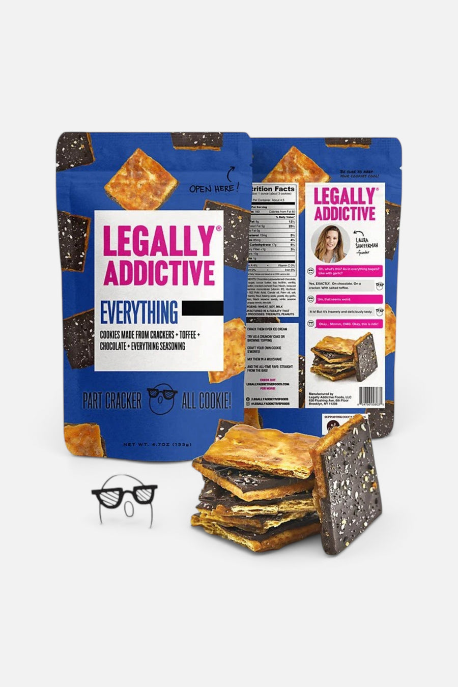 Everything Cookies Large – front view