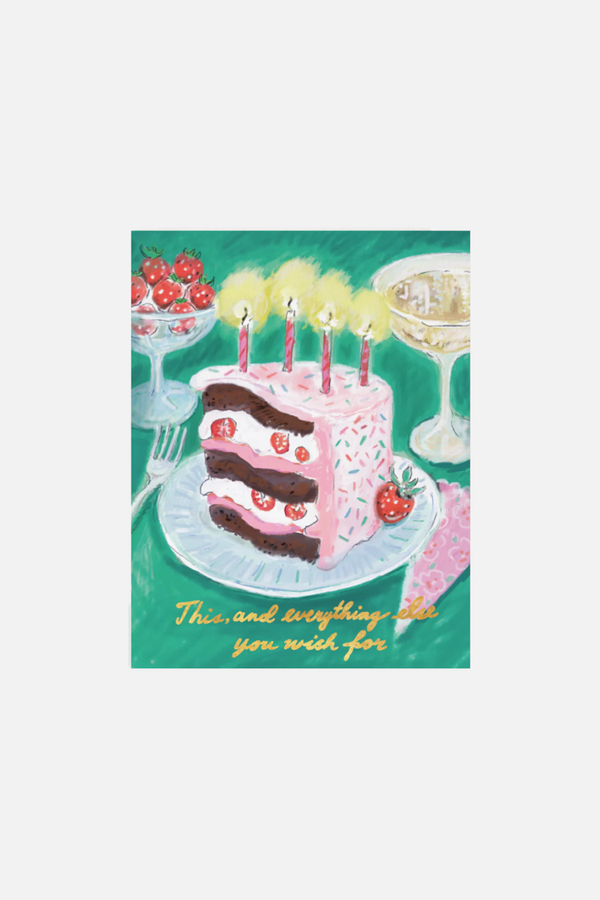 Everything You Wish For Birthday Card