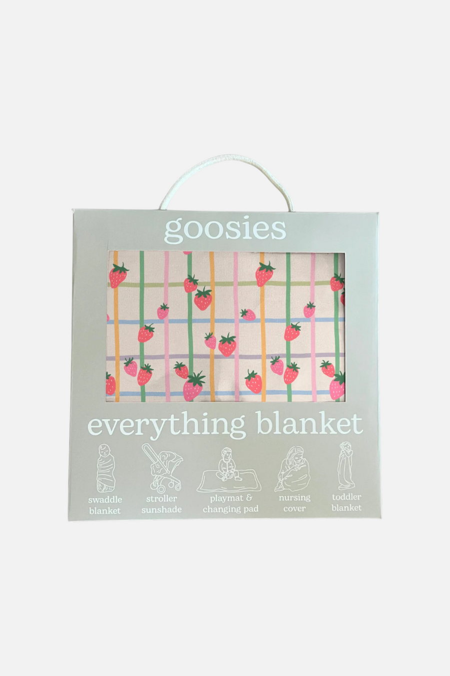 Goosies Everything Blanket in Berry Patch