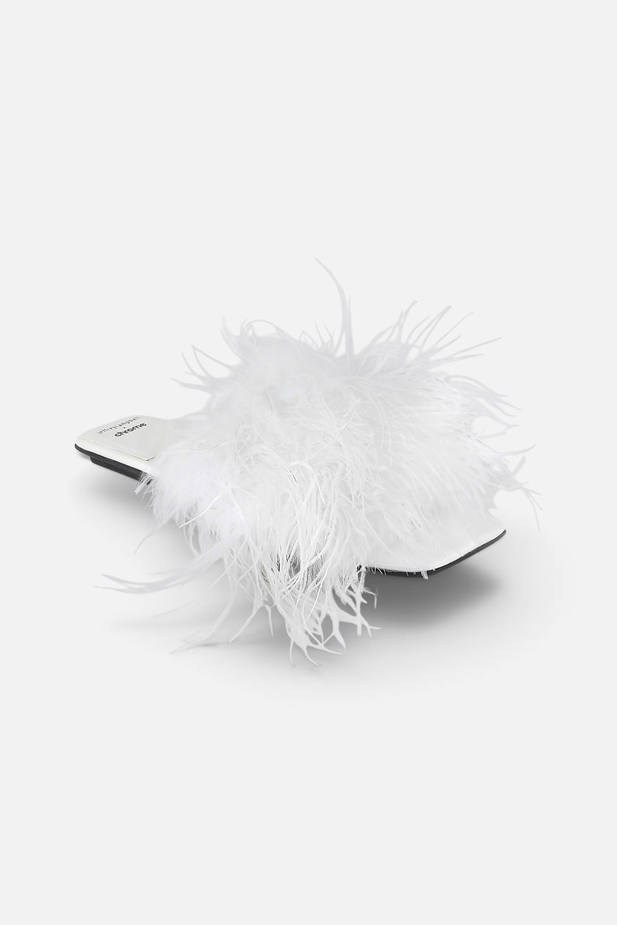 Exclusive Jeffrey Campbell x CHROME, Chromatic White – back view