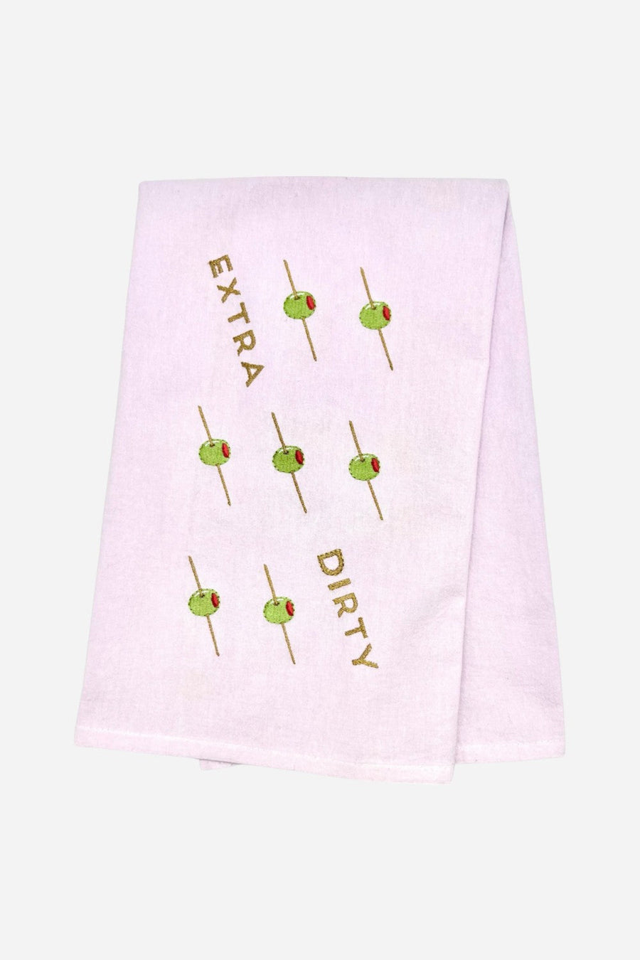 Extra Dirty Kitchen Tea Towel – front view