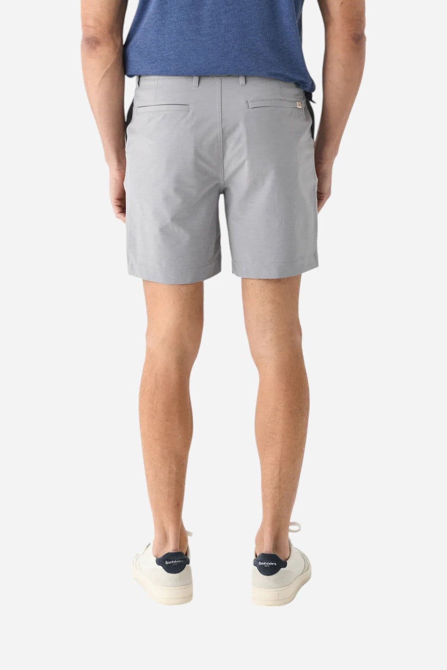 Faherty All Day 7" Short 2.0 in Ice – back view