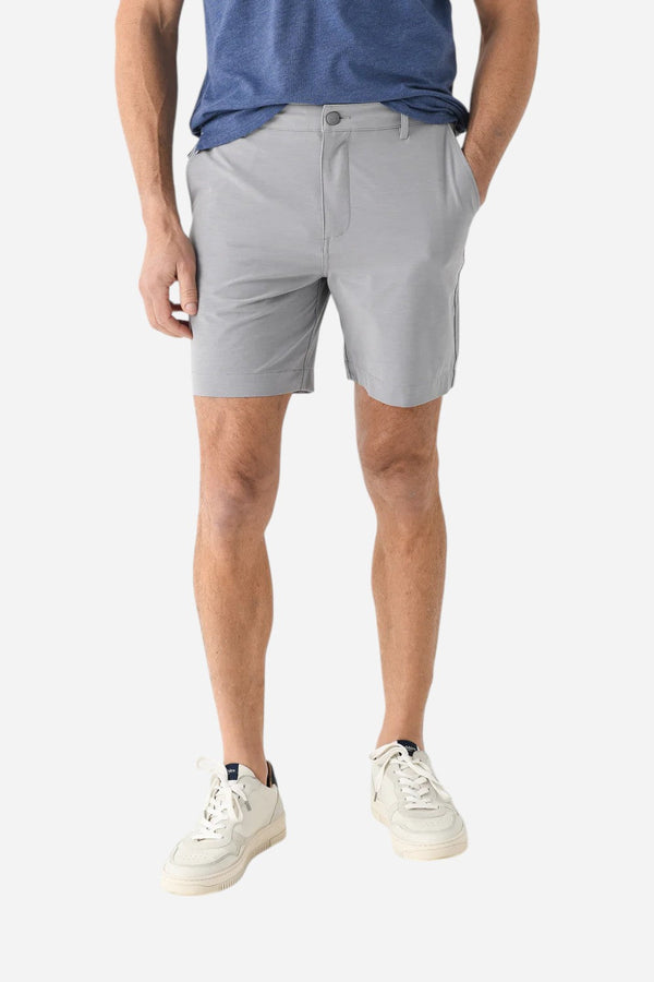Faherty All Day 7" Short 2.0 in Ice