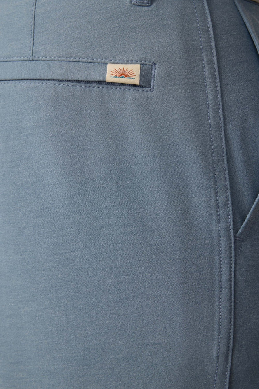 Faherty All Day Short 2.0 - 7" in Deep Marine – back view