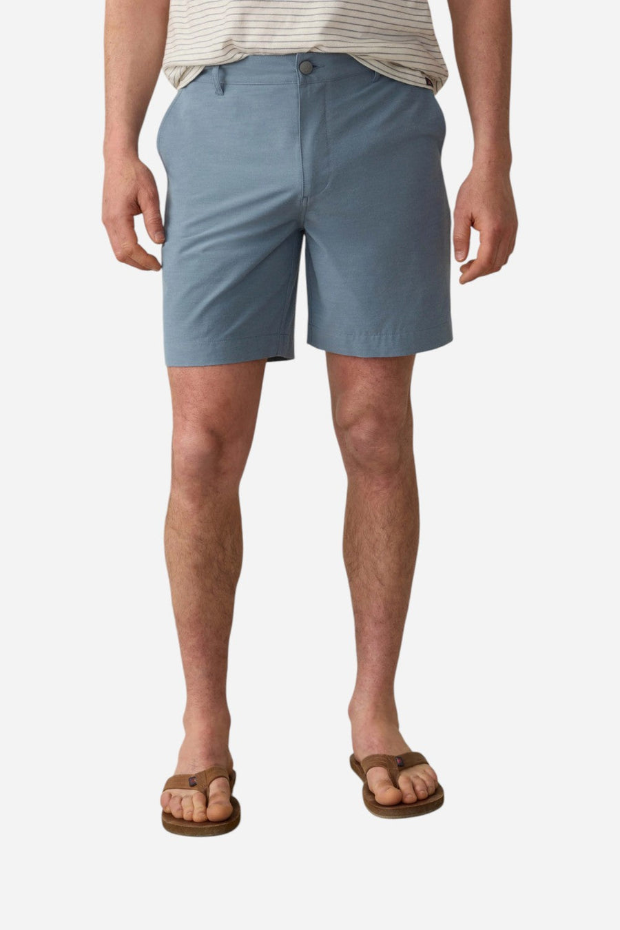 Faherty All Day Short 2.0 - 7" in Deep Marine – front view