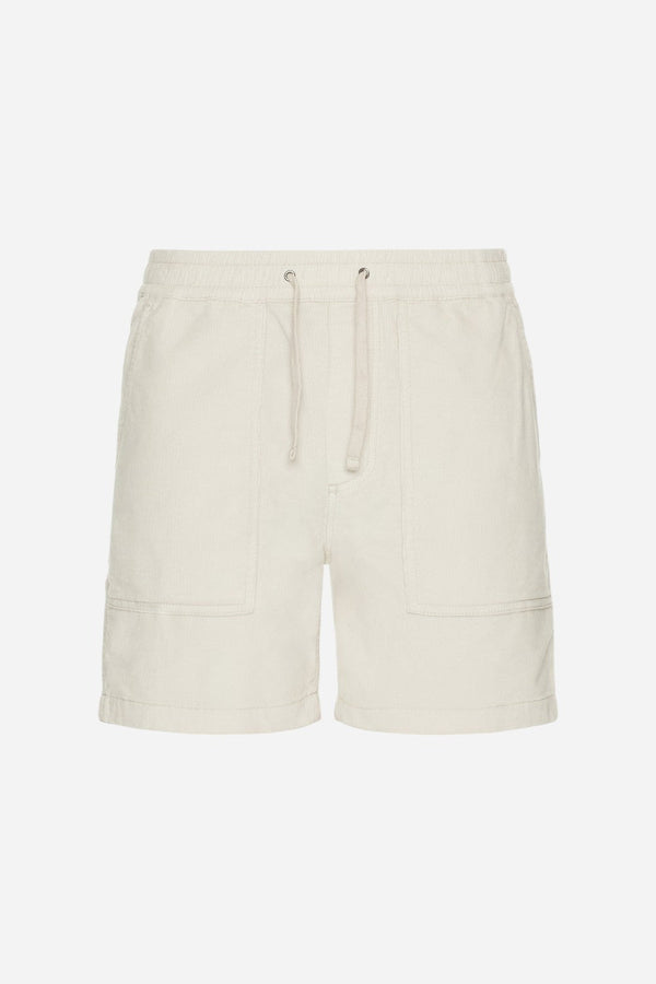 Faherty Essential Corduroy Shorts in Plaza Stone