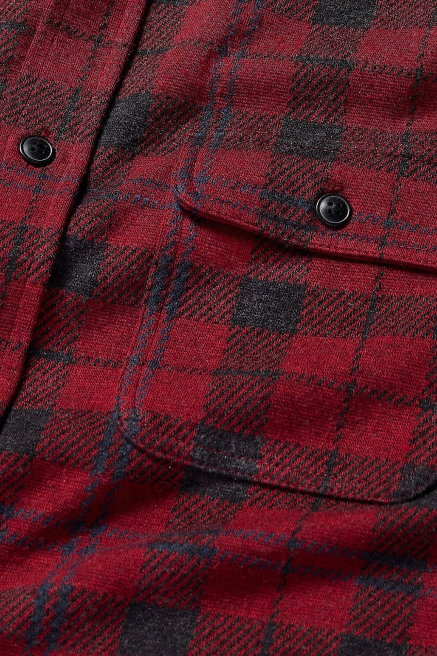 Faherty Legend Sweater Shirt in Cherry Creek Plaid – flat lay