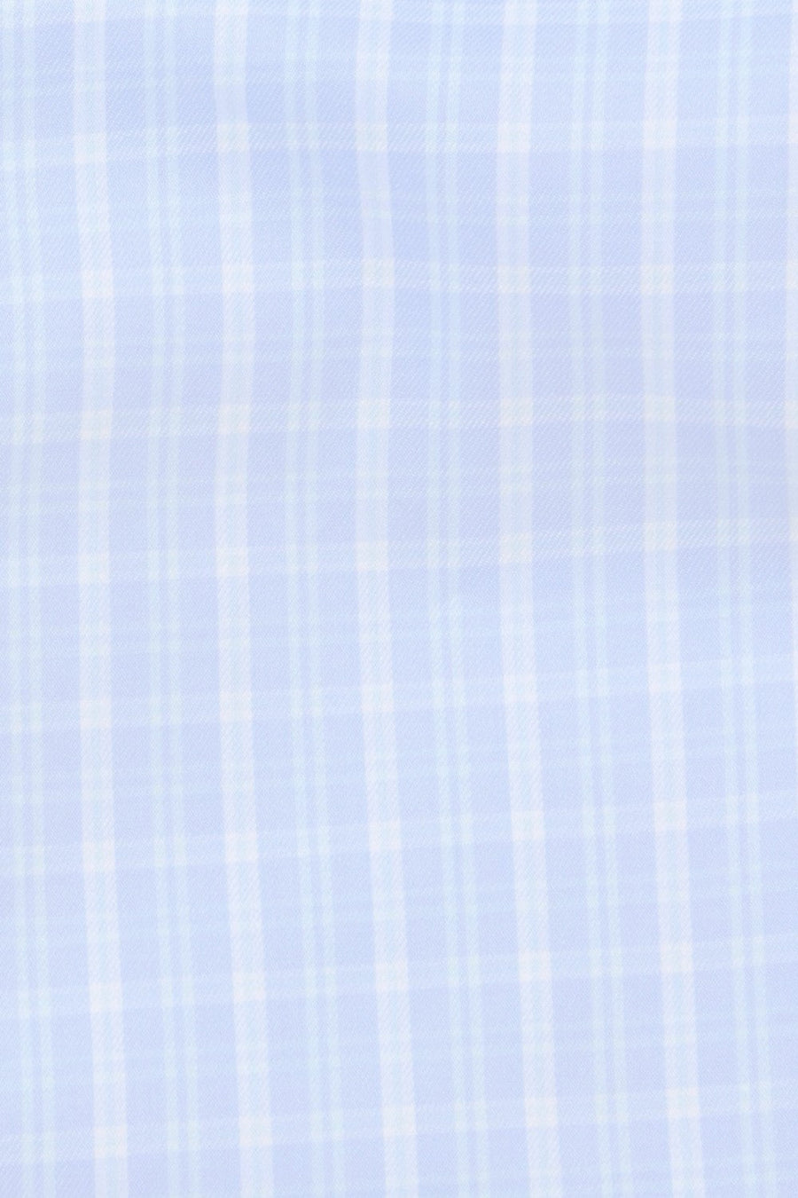 Faherty Movement Shirt in Sky Shore Plaid – back view
