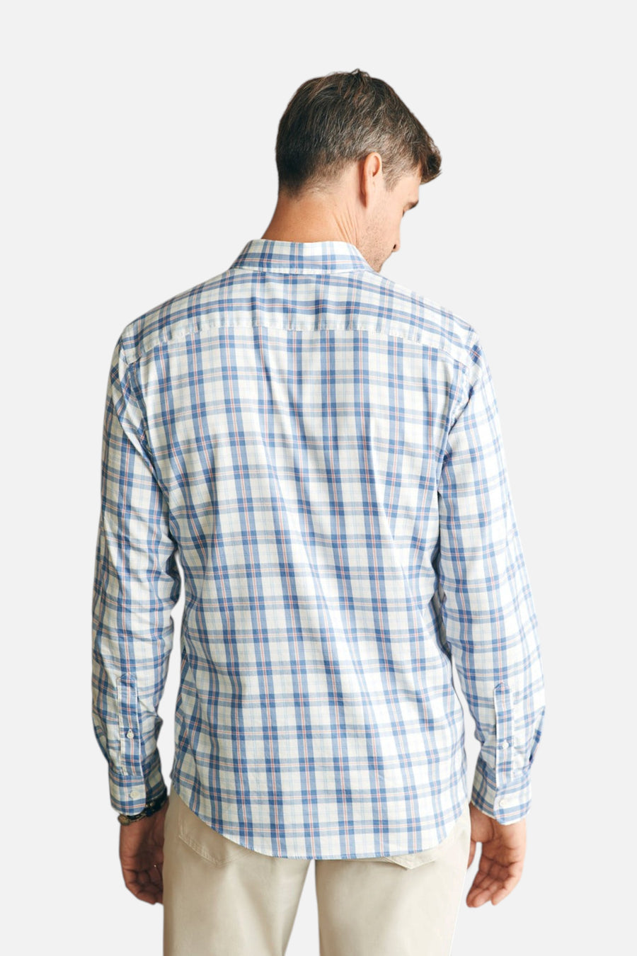 Faherty Movement Shirt in Spring Valley Plaid – alternate