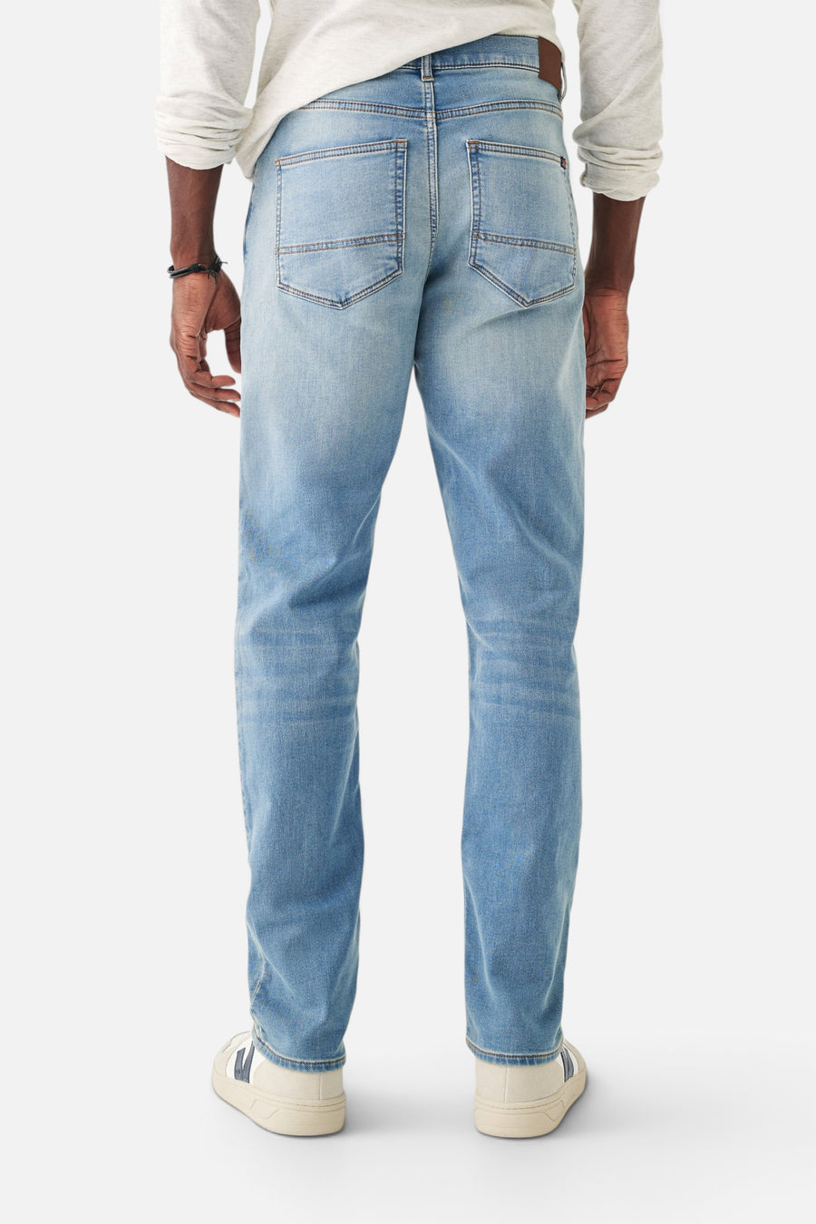 Faherty Stretch Terry Indigo 5-Pocket Pant in Eastern Shore Wash – alternate
