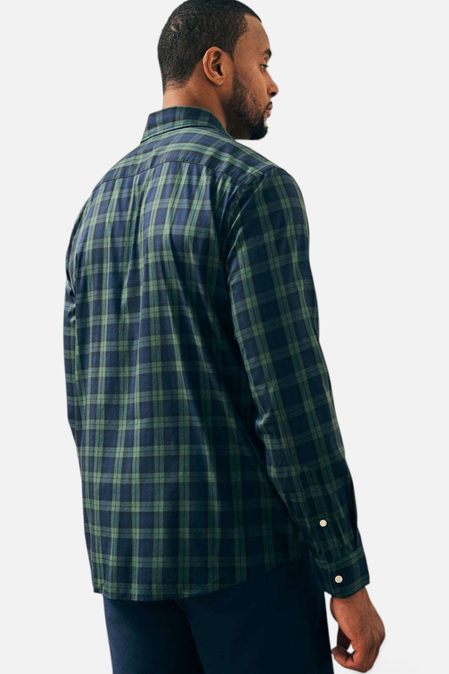 Faherty The Movement™ Shirt in Blackwatch Plaid – alternate