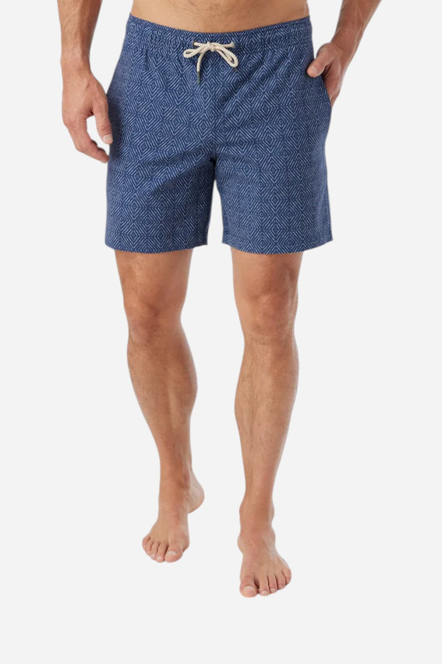 Fair Harbor Bayberry Trunk in Navy Shibori – back view