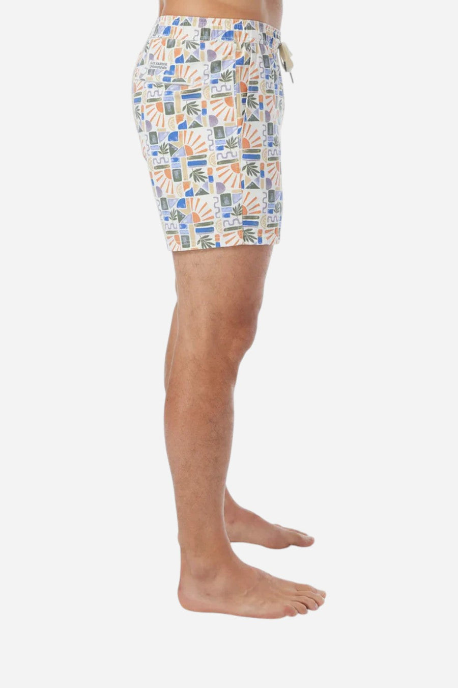 Fair Harbor Bungalow Trunk in Beach Sun Tile – detail