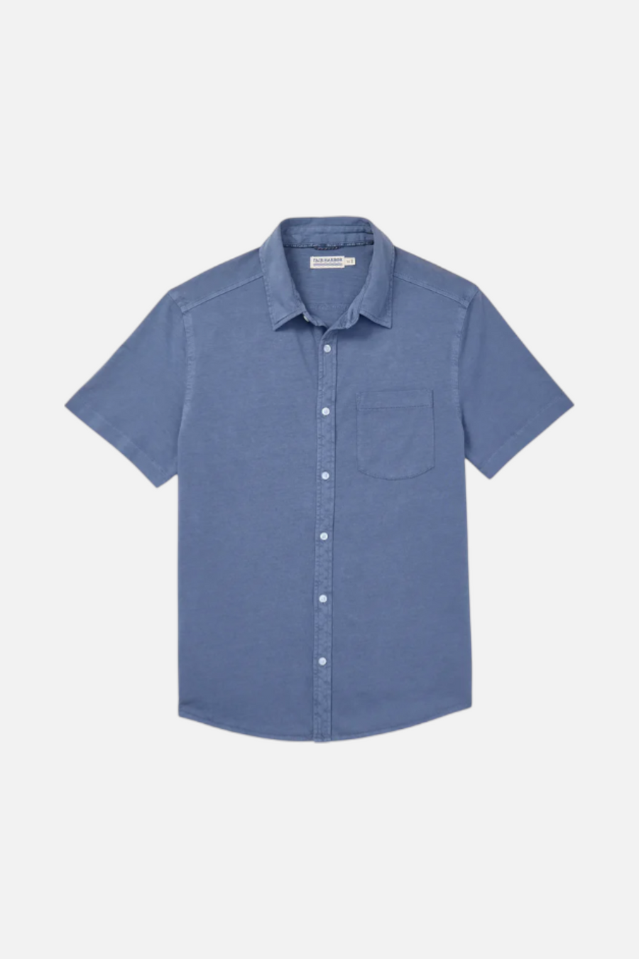 Fair Harbor Men's Saltaire Shirt in Navy – detail